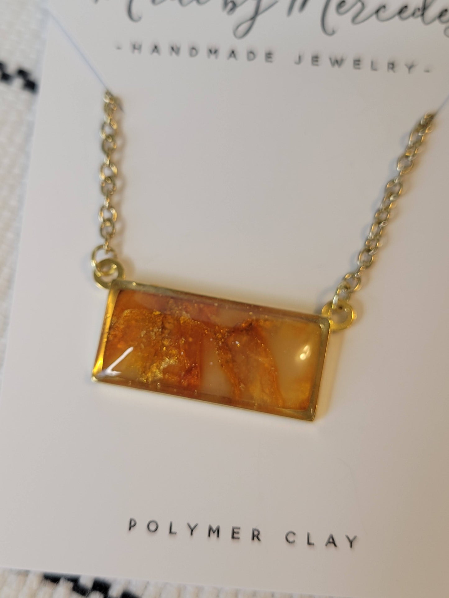 Rectangle Bar Necklace