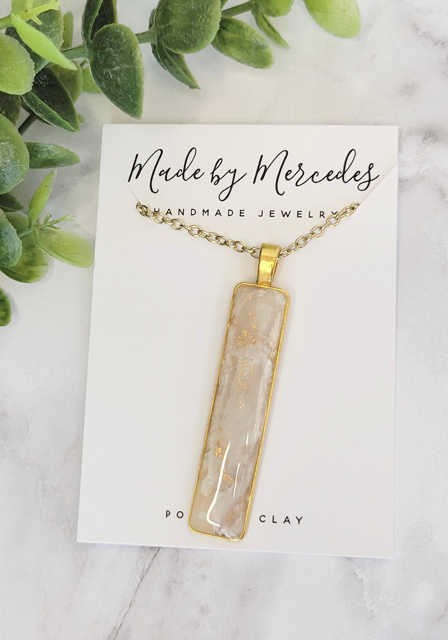 Rectangle necklace