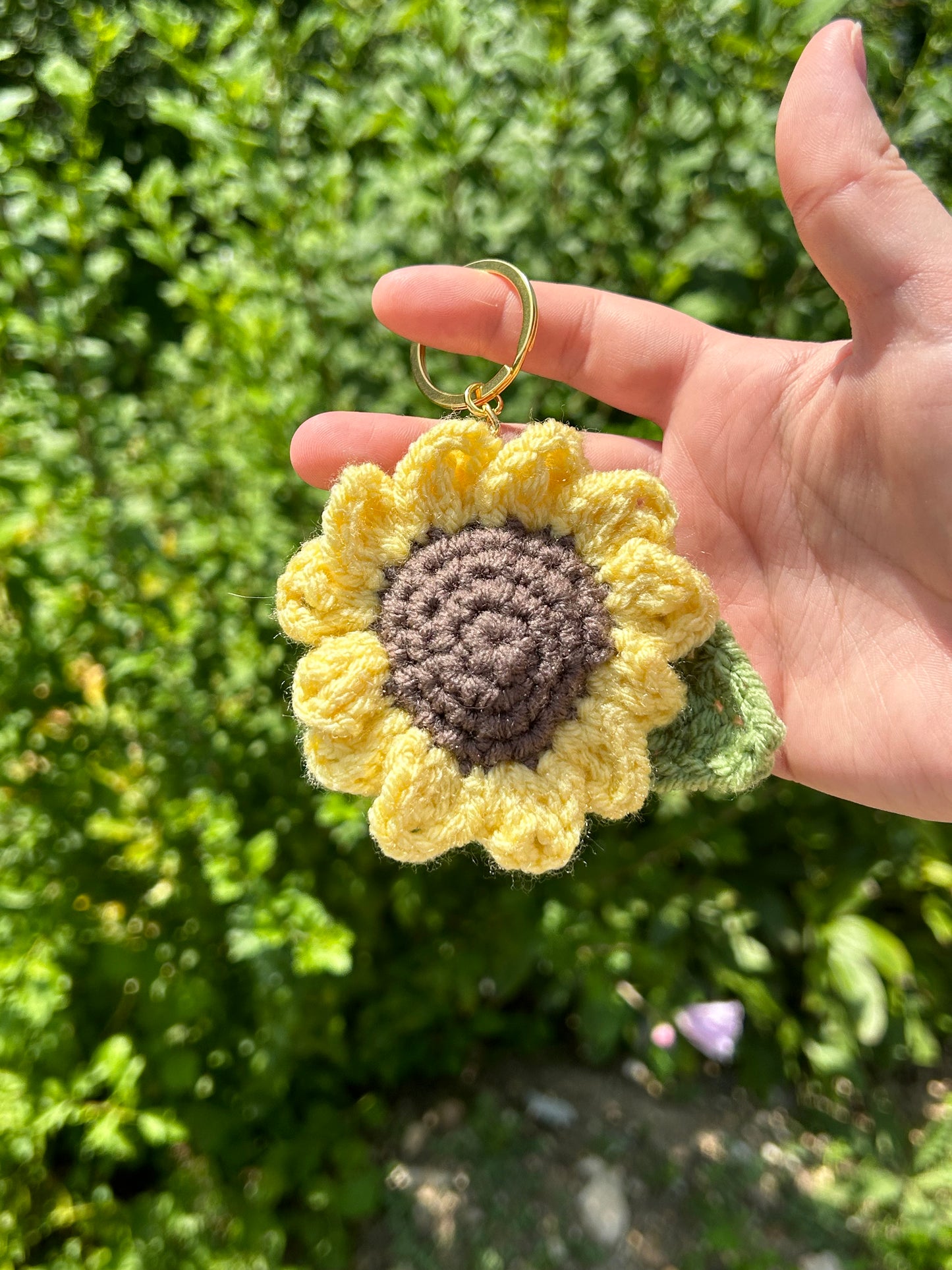 Sunflower Key Chain