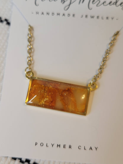 Rectangle Bar Necklace
